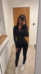 Black Polka Dot Set