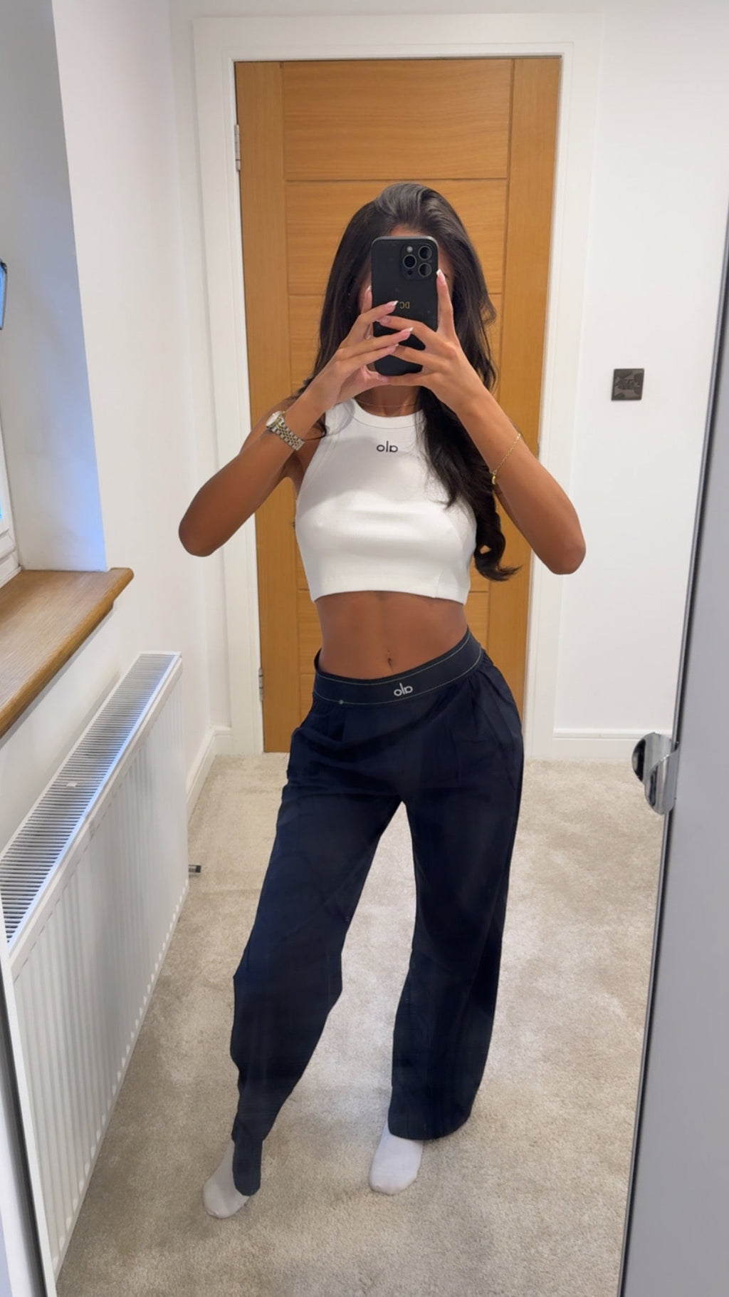 Straight Leg Trousers