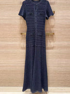 Sandro glitter knit dress