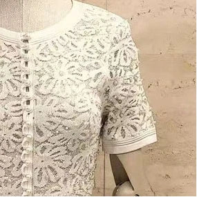 Jacquard texture dress