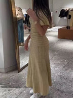 Sandro glitter knit dress