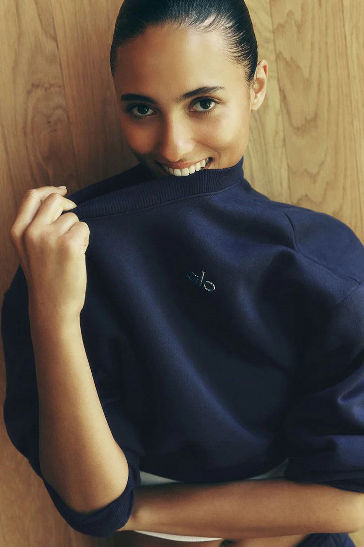 Cropped sweater set